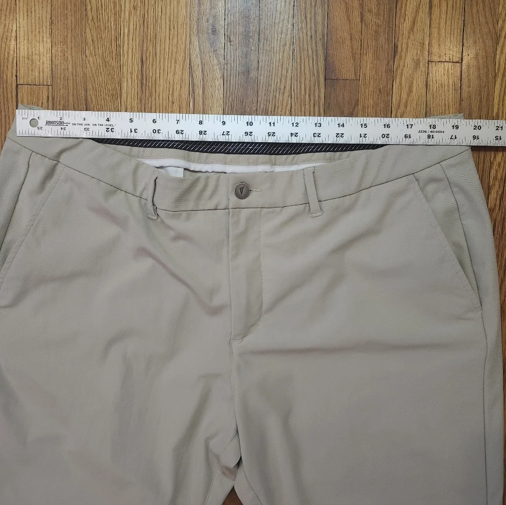Primo Mens Golf Pants Size 40 × 30 Performance Tan - Picture 2 of 6